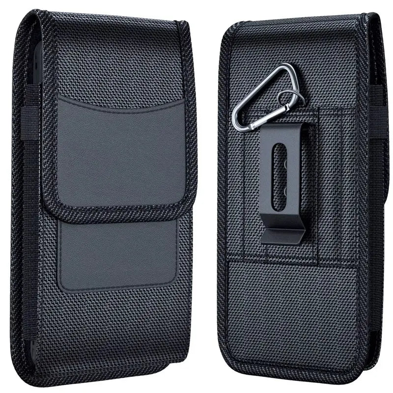 Heavy-Duty Tactical Mobile Phone Holster with Card Holder and Belt Clip for Mobile Phones & Electronics Accessories